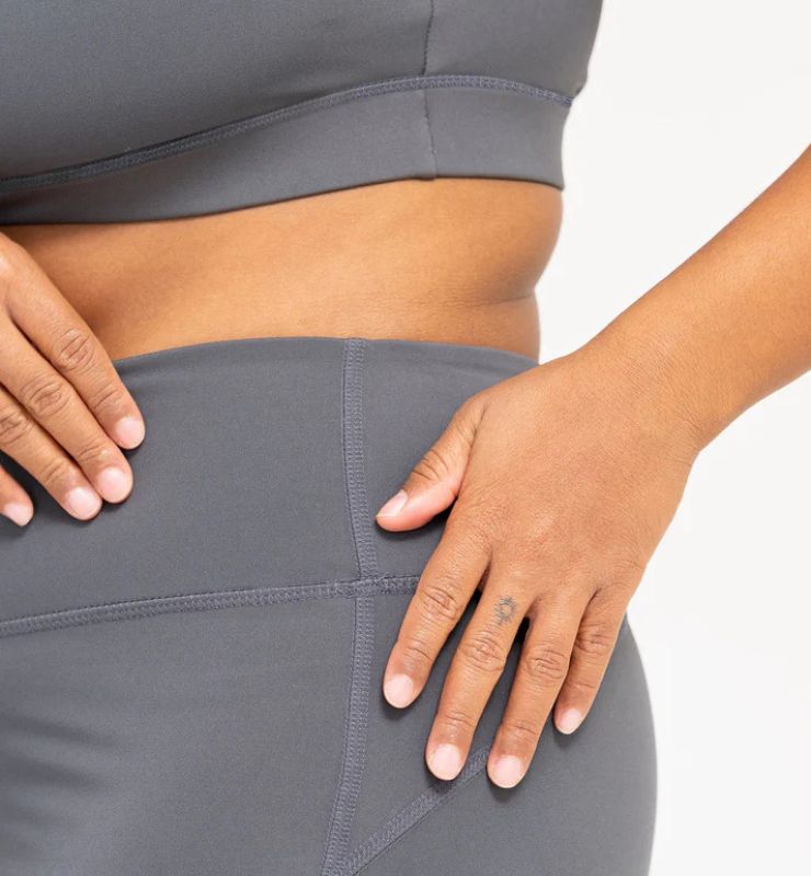 Leggings Sportivi a Vita Alta in tessuto riciclato