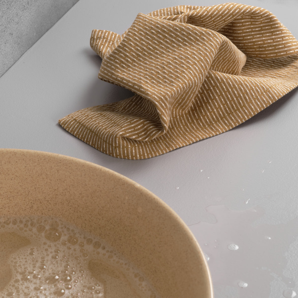 DII Zucca Spice Autunno Strofinacci Da Cucina, Set Da 3 Pezzi In Cotone 100%, 45x71 Cm, Decorativi E Assorbenti, Tema Autunno Gingham - 3