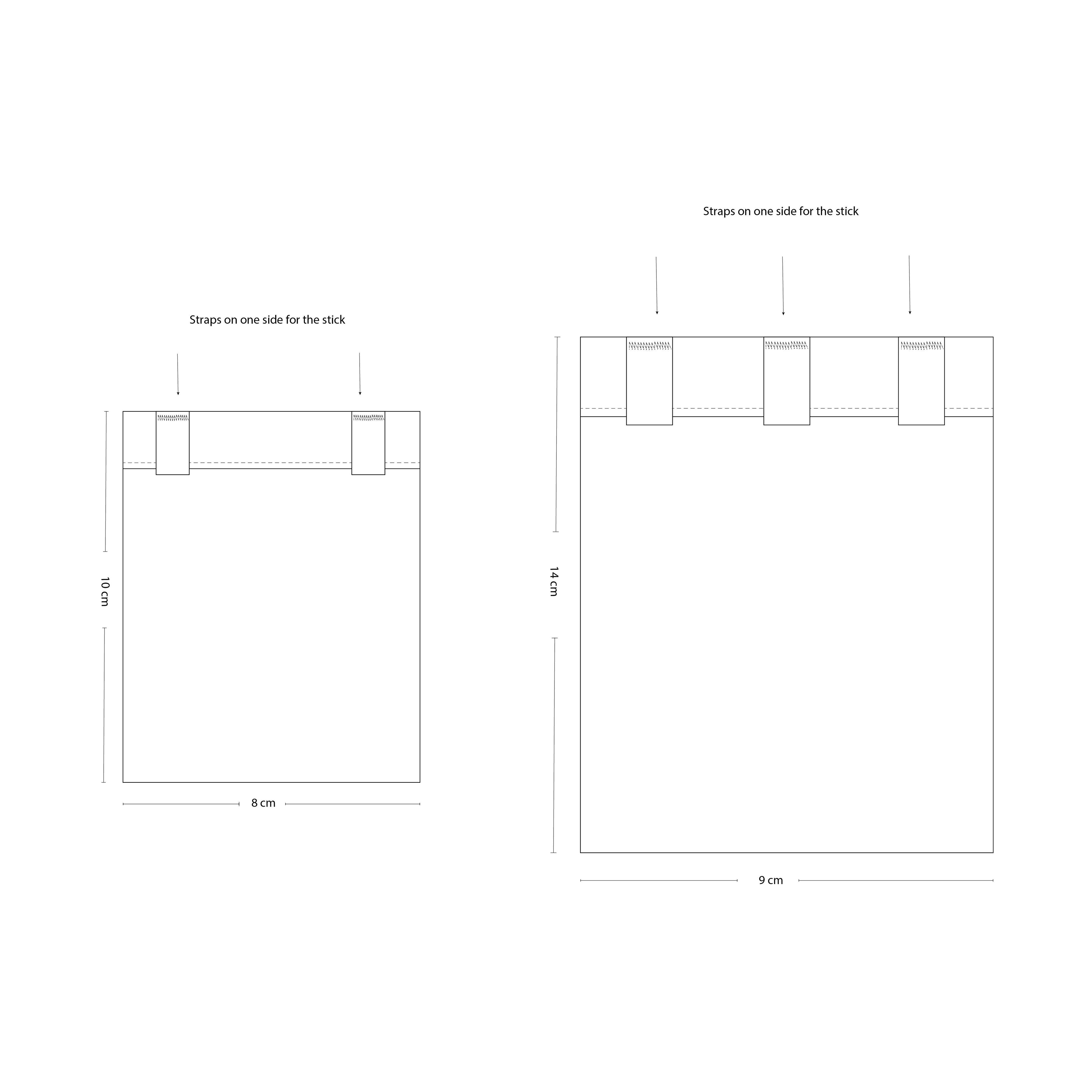 Set Filtri da Tè Riutilizzabili in Cotone Biologico - CASAGIN