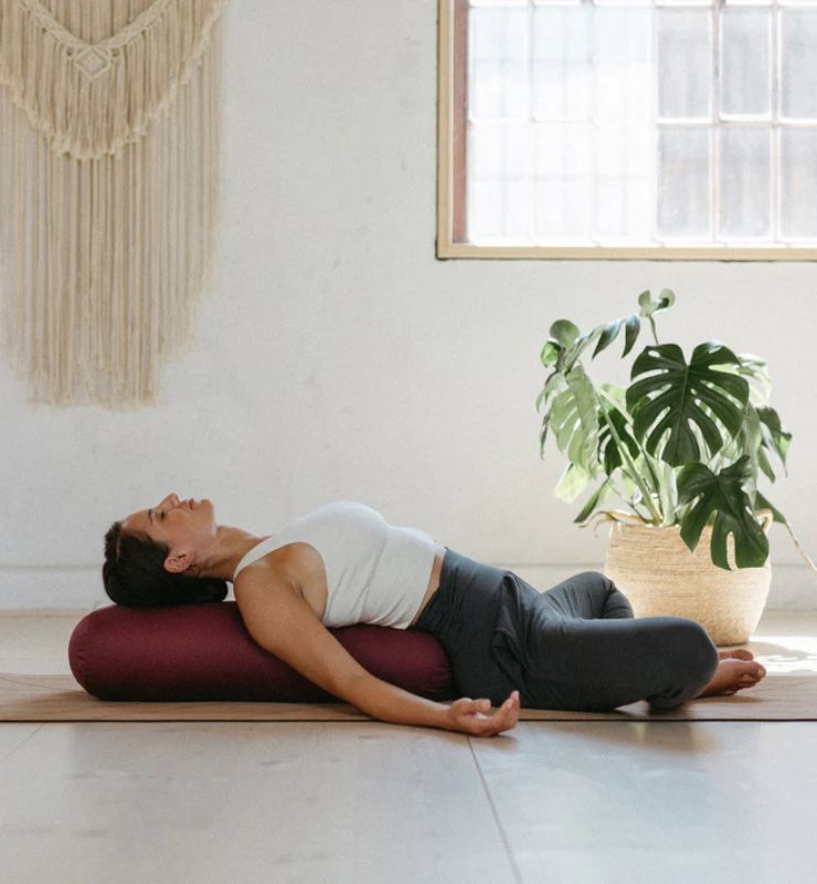 Cuscino da yoga restorative