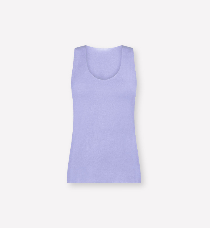 Canotta taglio laser a spalla larga in TENCEL™ - CASAGIN