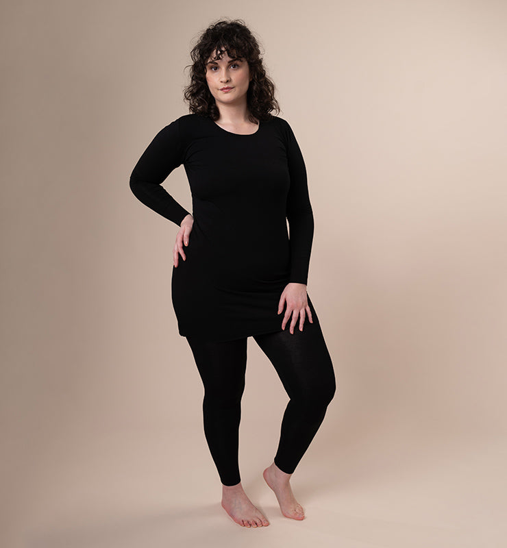 Maximaglia in TENCEL™ a maniche lunghe - CASAGIN