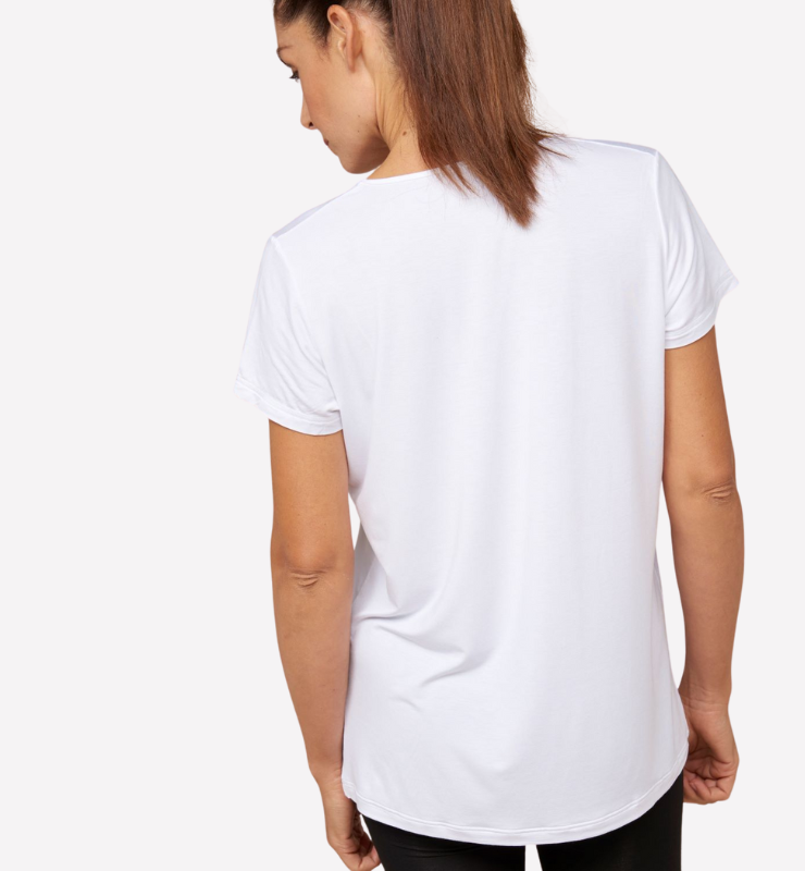 T-shirt Donna in TENCEL™ - Vestibilità Morbida - CASAGIN