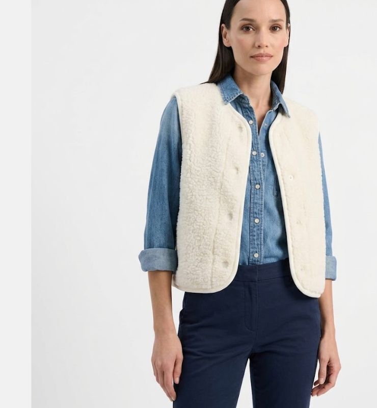 Gilet pile in lana naturale – Il Pile Naturale *Edizione Limitata*