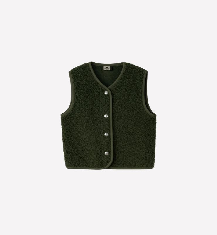 Gilet pile in lana naturale – Il Pile Naturale