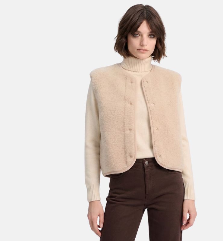 Gilet pile in lana naturale – Il Pile Naturale *Edizione Limitata*