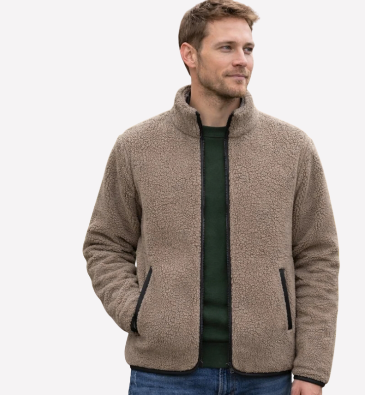 Giubbino in 100% pile di Lana - unisex