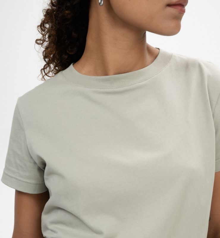 T-shirt basic in 100% Cotone Biologico - CASAGIN