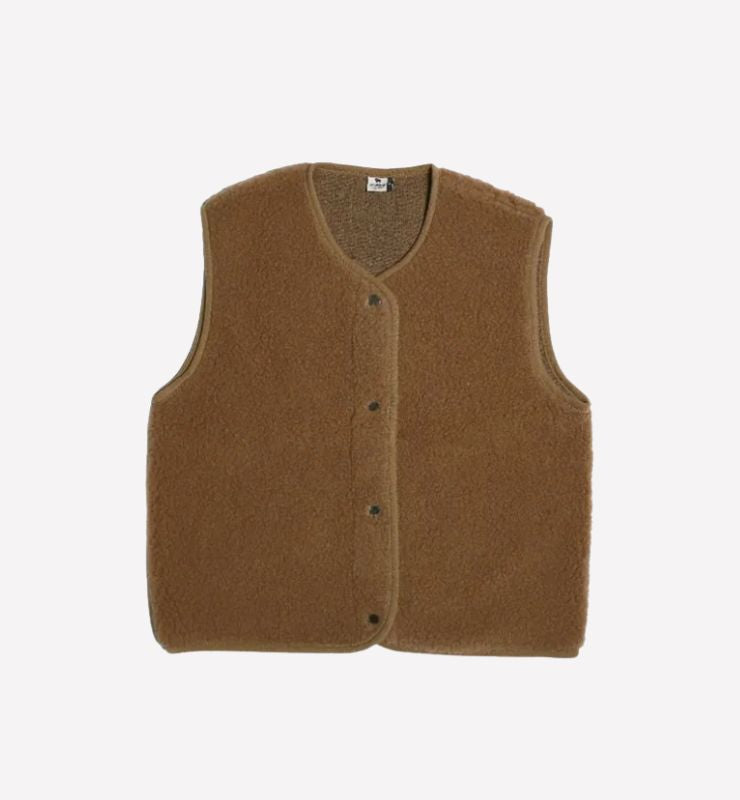 Gilet pile in lana naturale – Il Pile Naturale che Respira