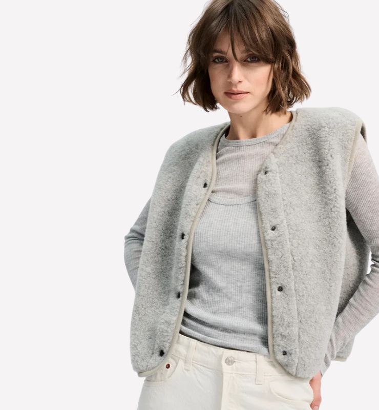 Gilet pile in lana naturale – Il Pile Naturale che Respira