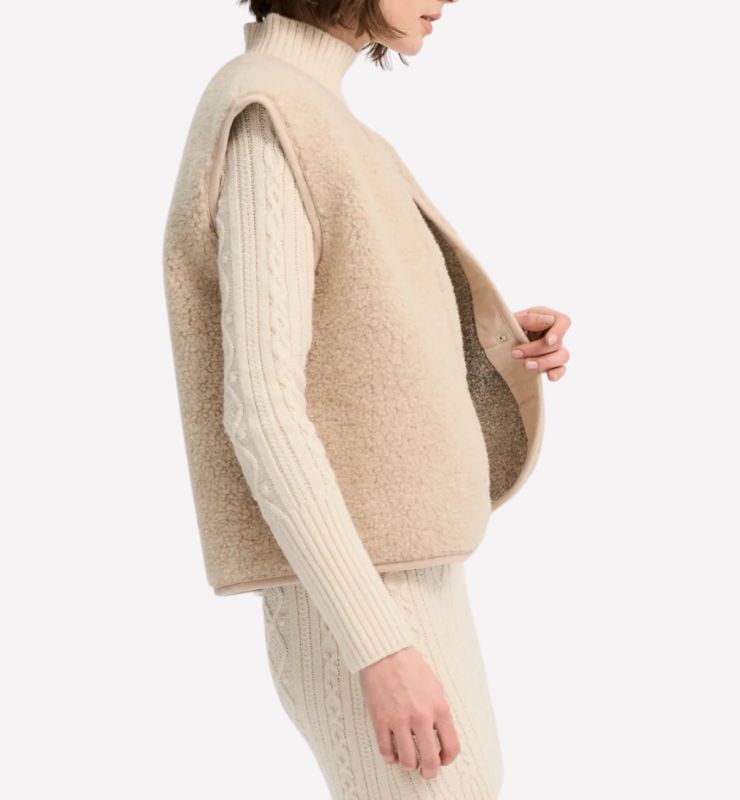 Gilet pile in lana naturale – Il Pile Naturale che Respira