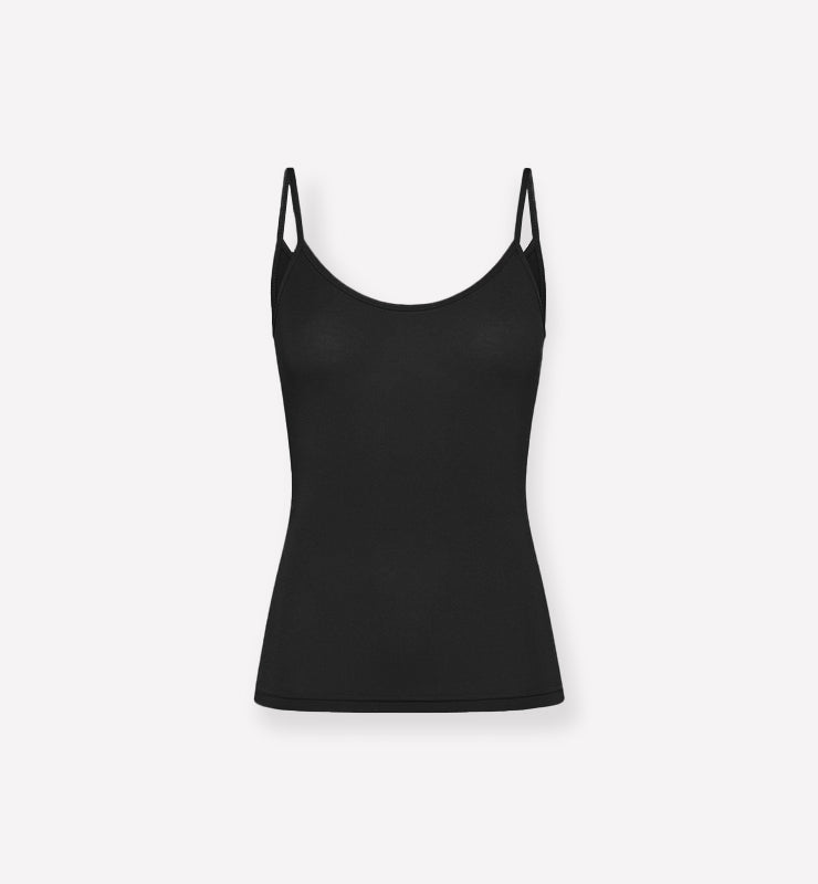 Canotta a spallina fina in TENCEL™ - CASAGIN