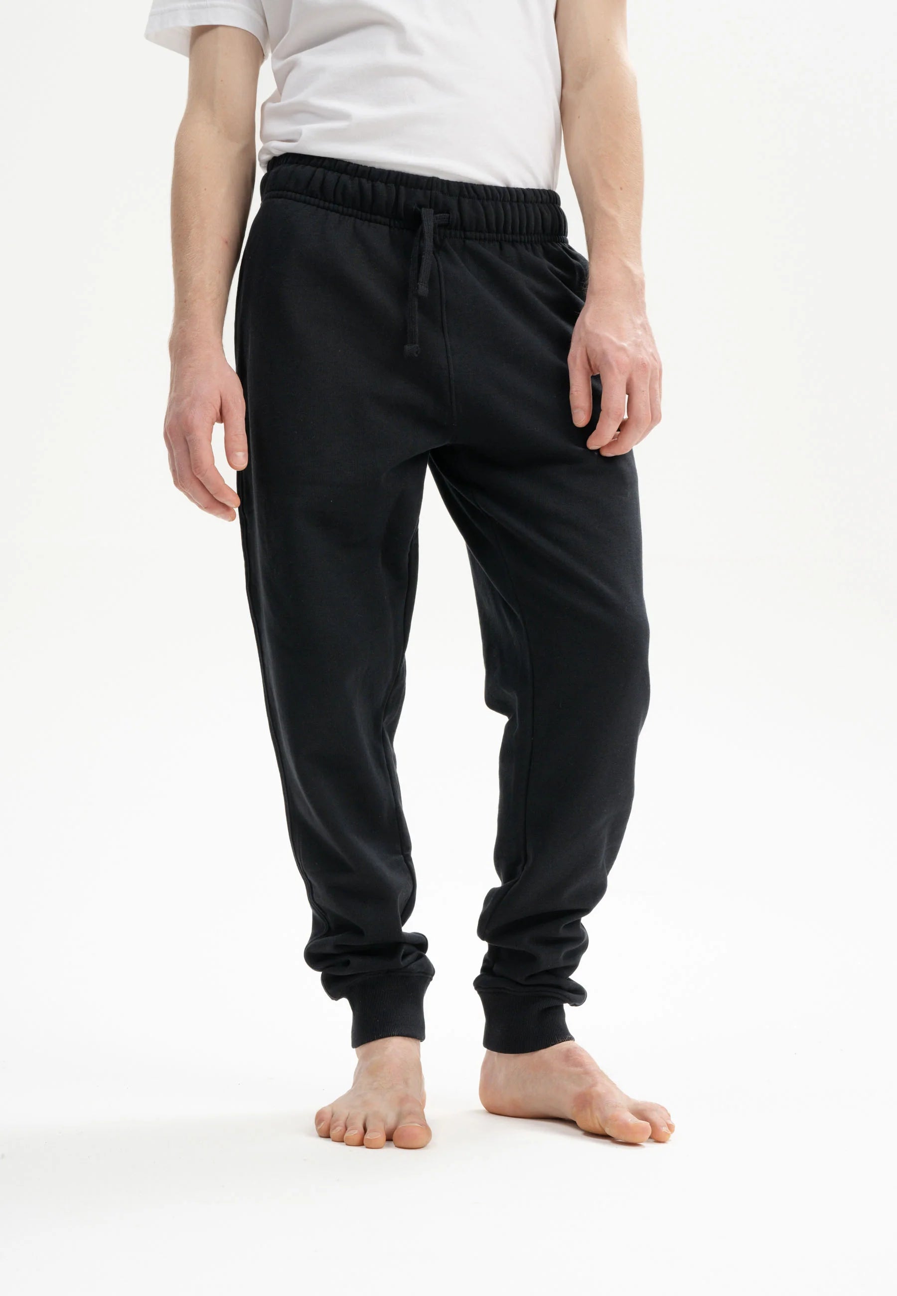 Pantaloni in felpa uomo in cotone biologico