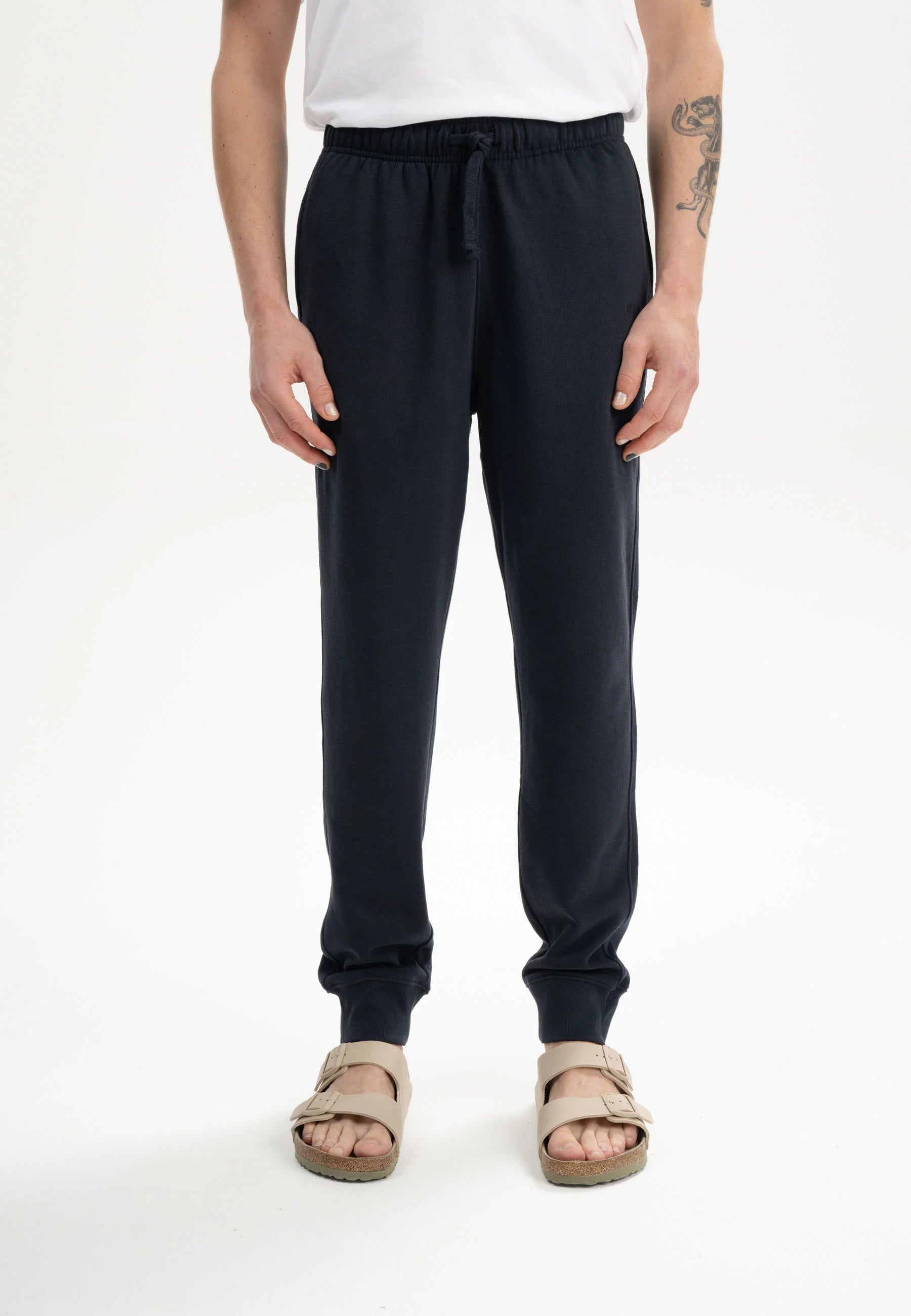 Pantaloni in felpa uomo in cotone biologico