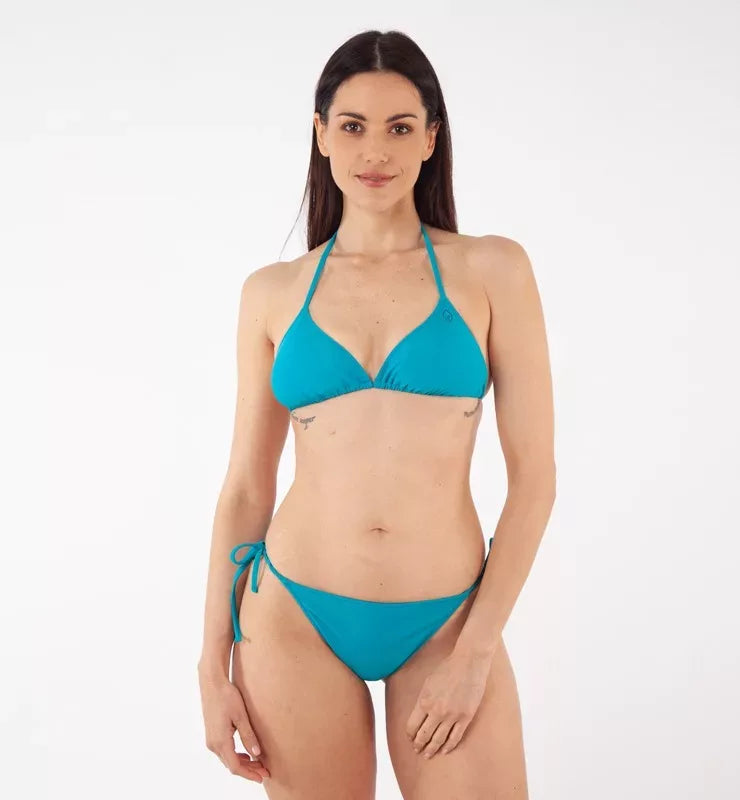 Top triangolo con coppa eco bikini in nylon rigenerato ECONYL® - CASAGIN