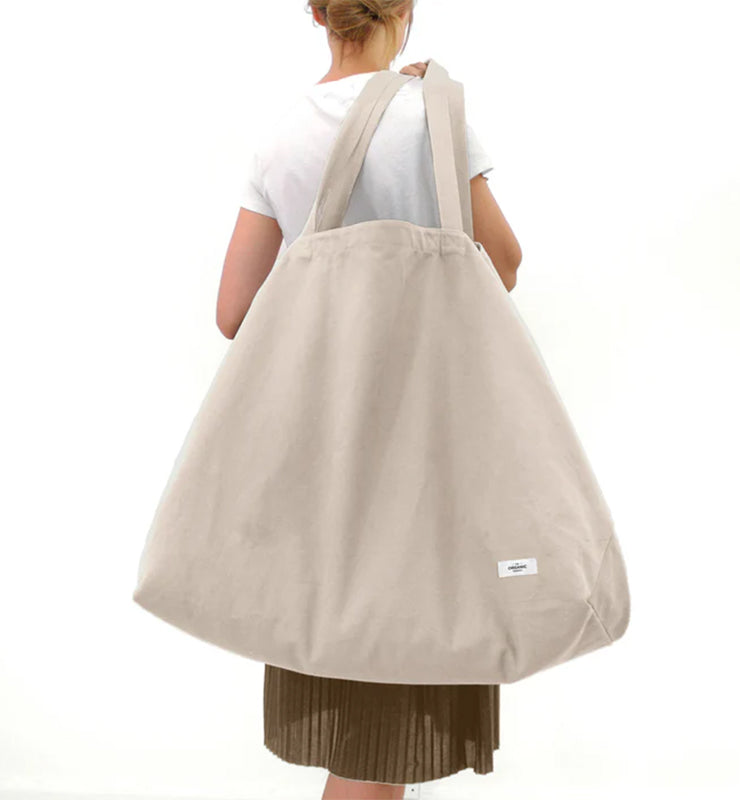 Borsone spazioso in canvas di cotone organico - CASAGIN