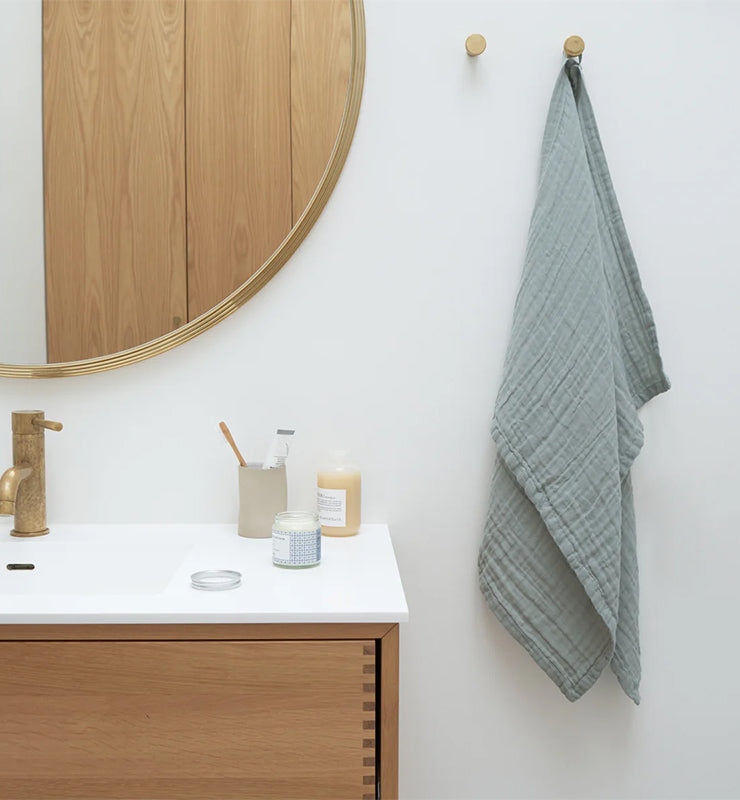 Asciugamano viso mani brezza in garza di cotone bio - CASAGIN