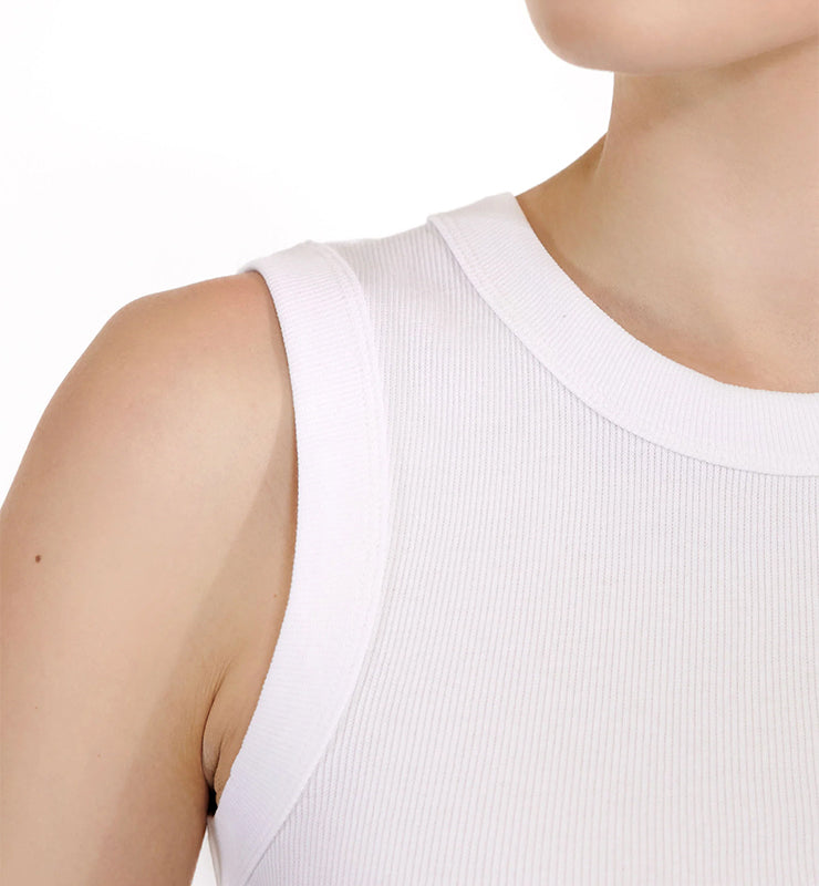 Canotta a Coste in Cotone Organico - CASAGIN