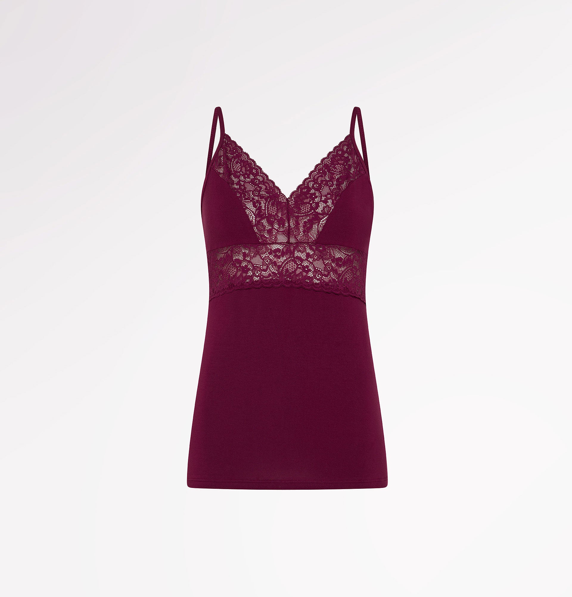 Canottiera in pizzo biodegradabile