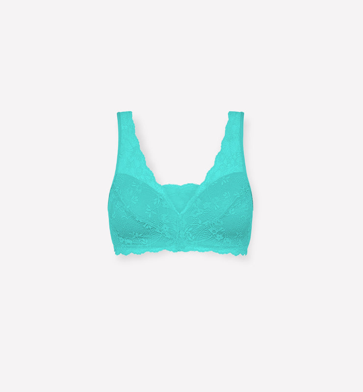 Reggiseno in tessuto naturale e pizzo biodegradabile - CASAGIN