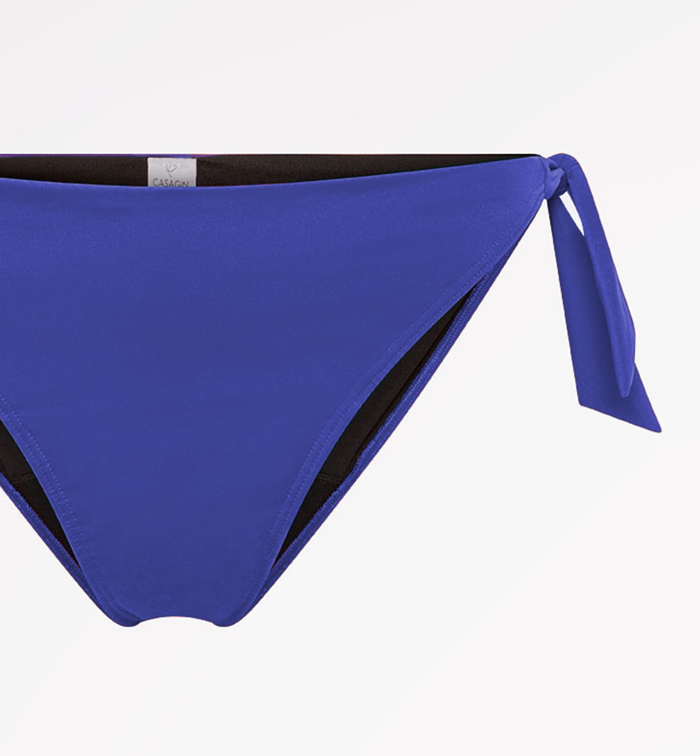Slip bikini Mestruale con fiocchi in tessuto riciclato