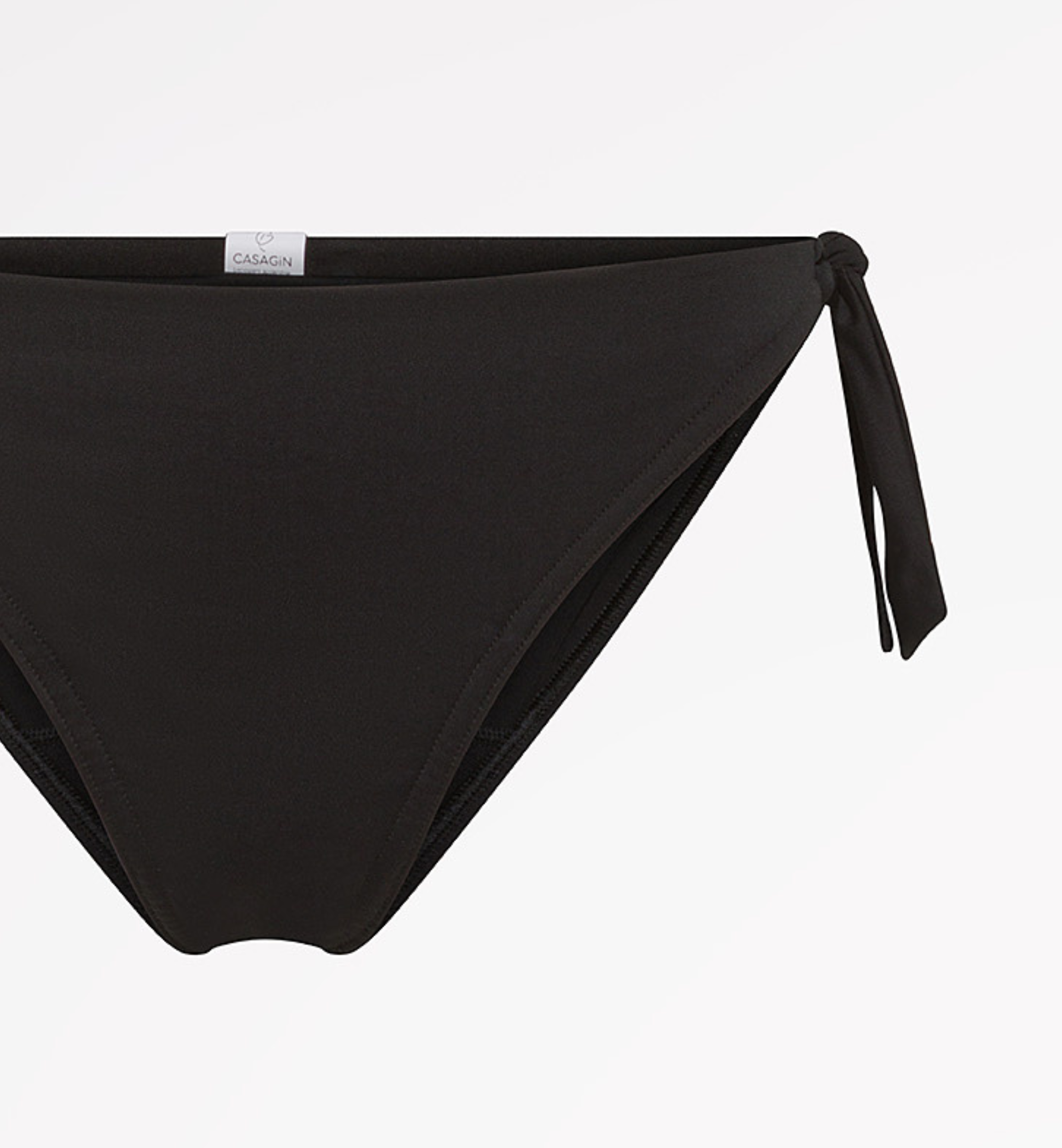 Slip bikini Mestruale con fiocchi in tessuto riciclato