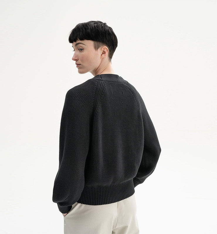 Cardigan in Maglia 100% cotone organico - CASAGIN