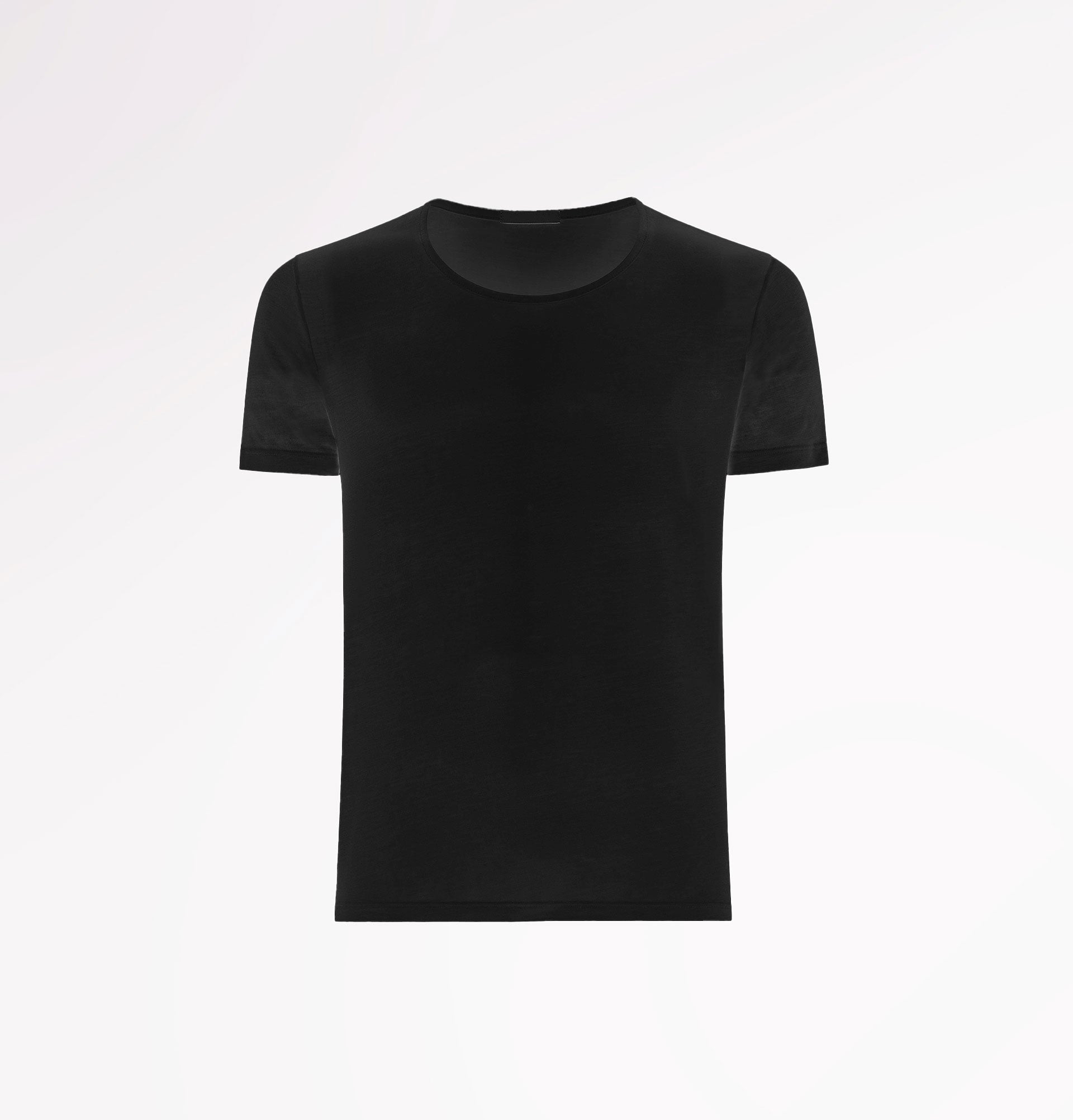 T shirt uomo in TENCEL™ e seta a maniche corte - CASAGIN