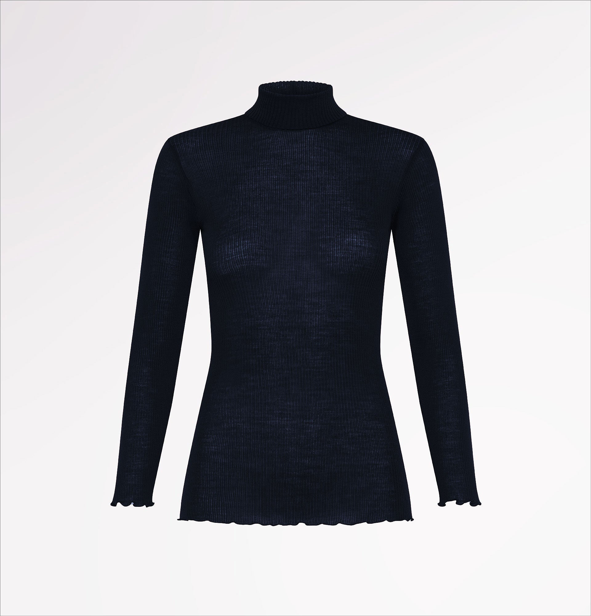 Lupetto in lana a manica lunga