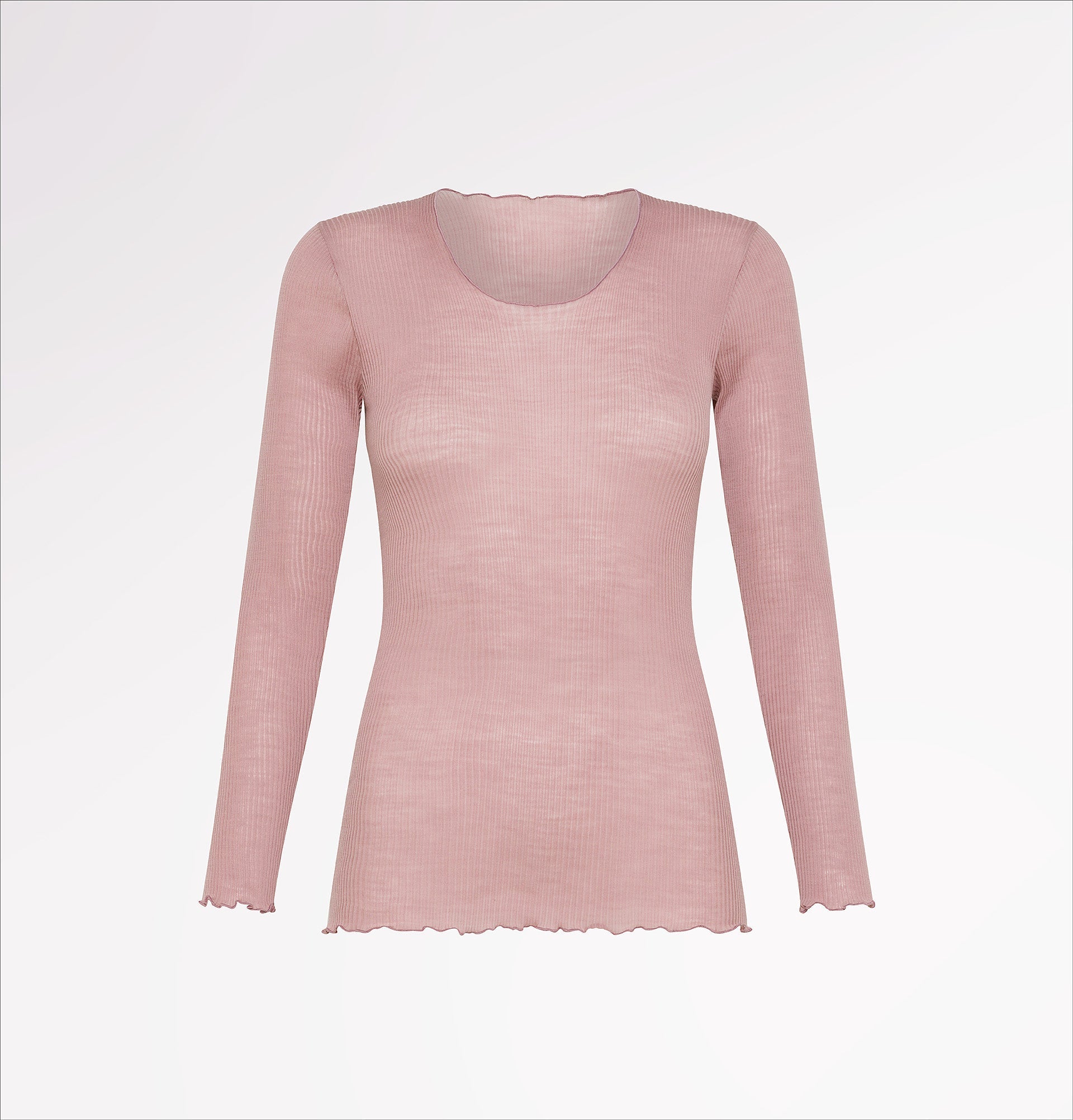 Maglia girocollo in lana a manica lunga - CASAGIN