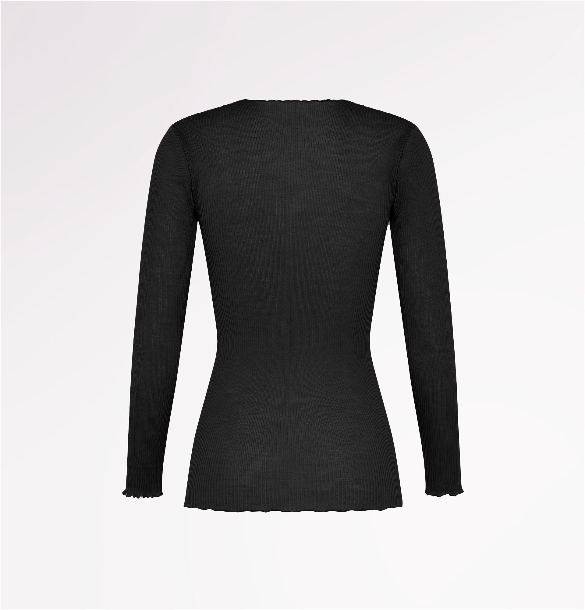 Maglia girocollo in lana a manica lunga - CASAGIN