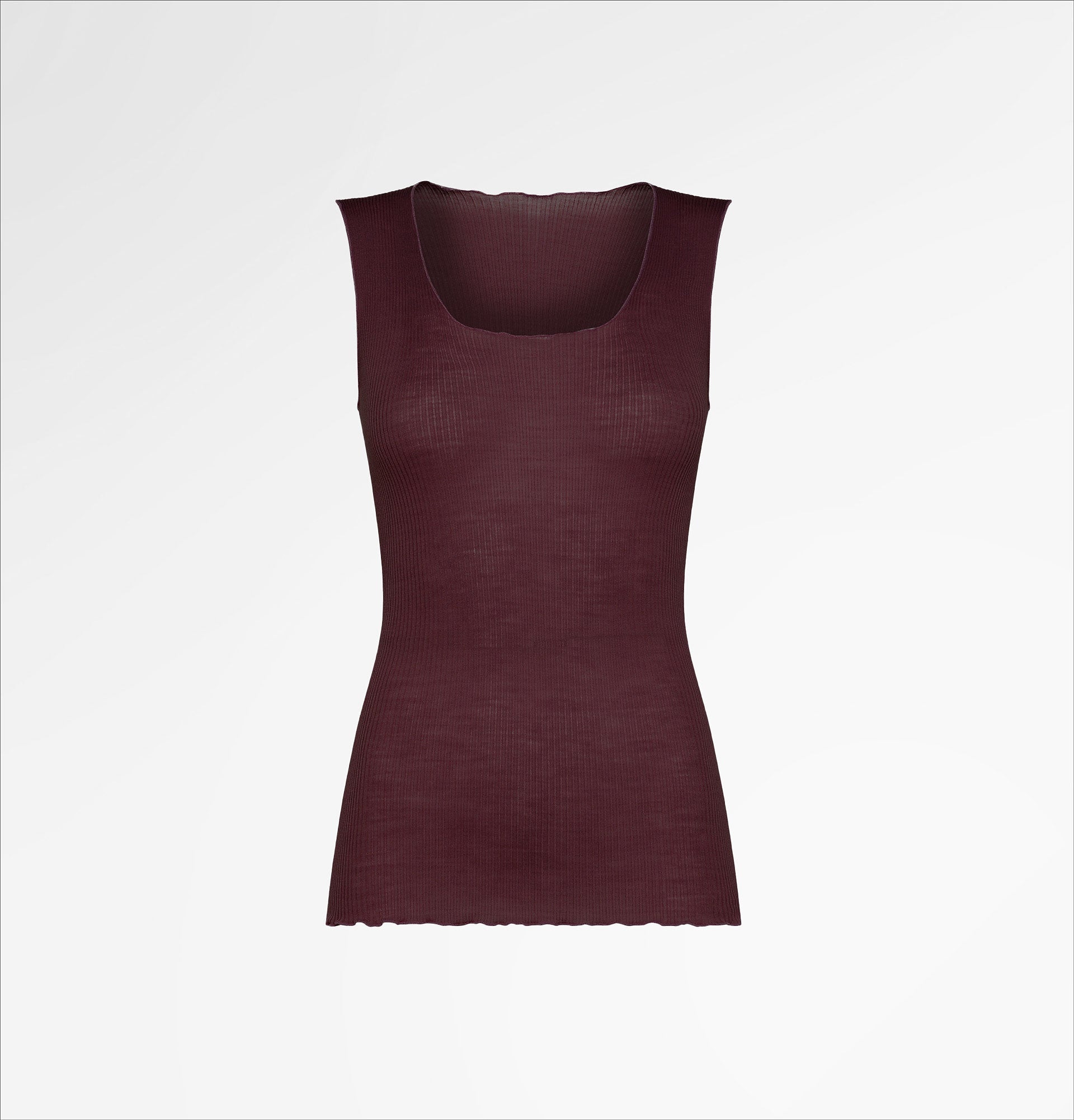 Canotta in lana a spalla larga - CASAGIN