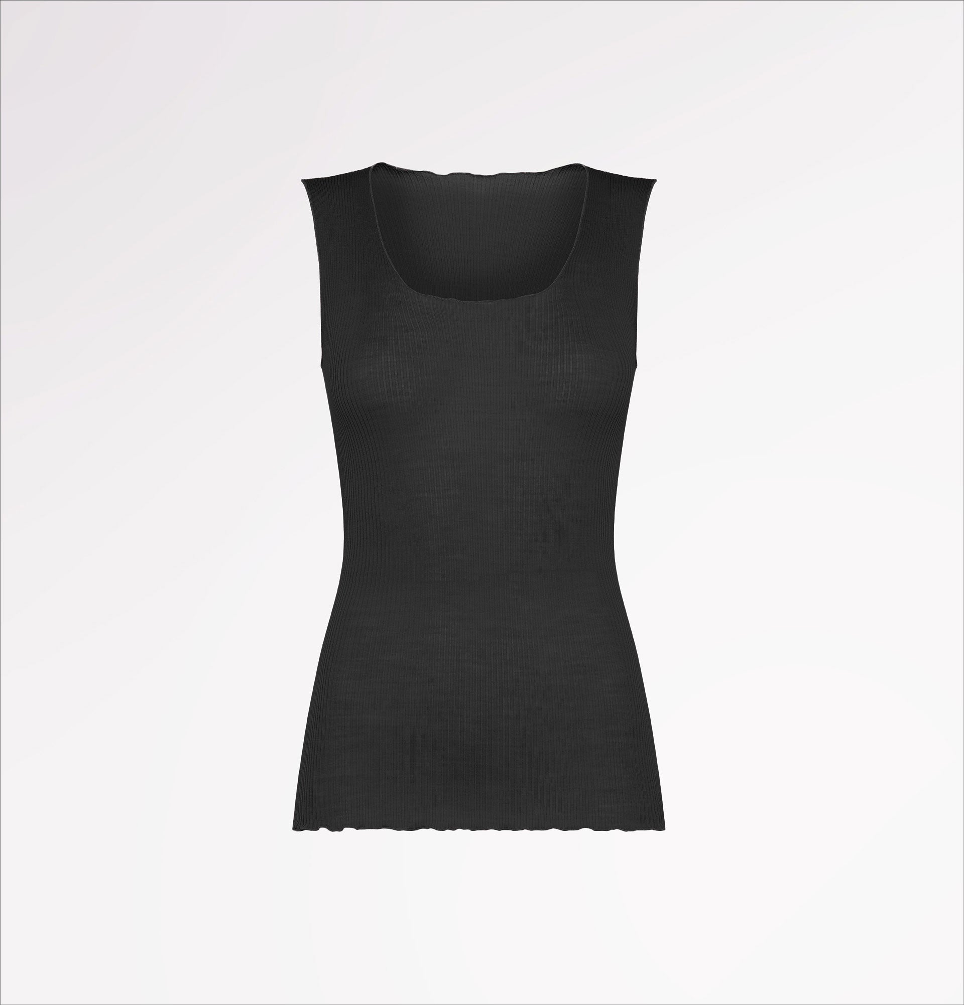 Canotta in lana a spalla larga - CASAGIN