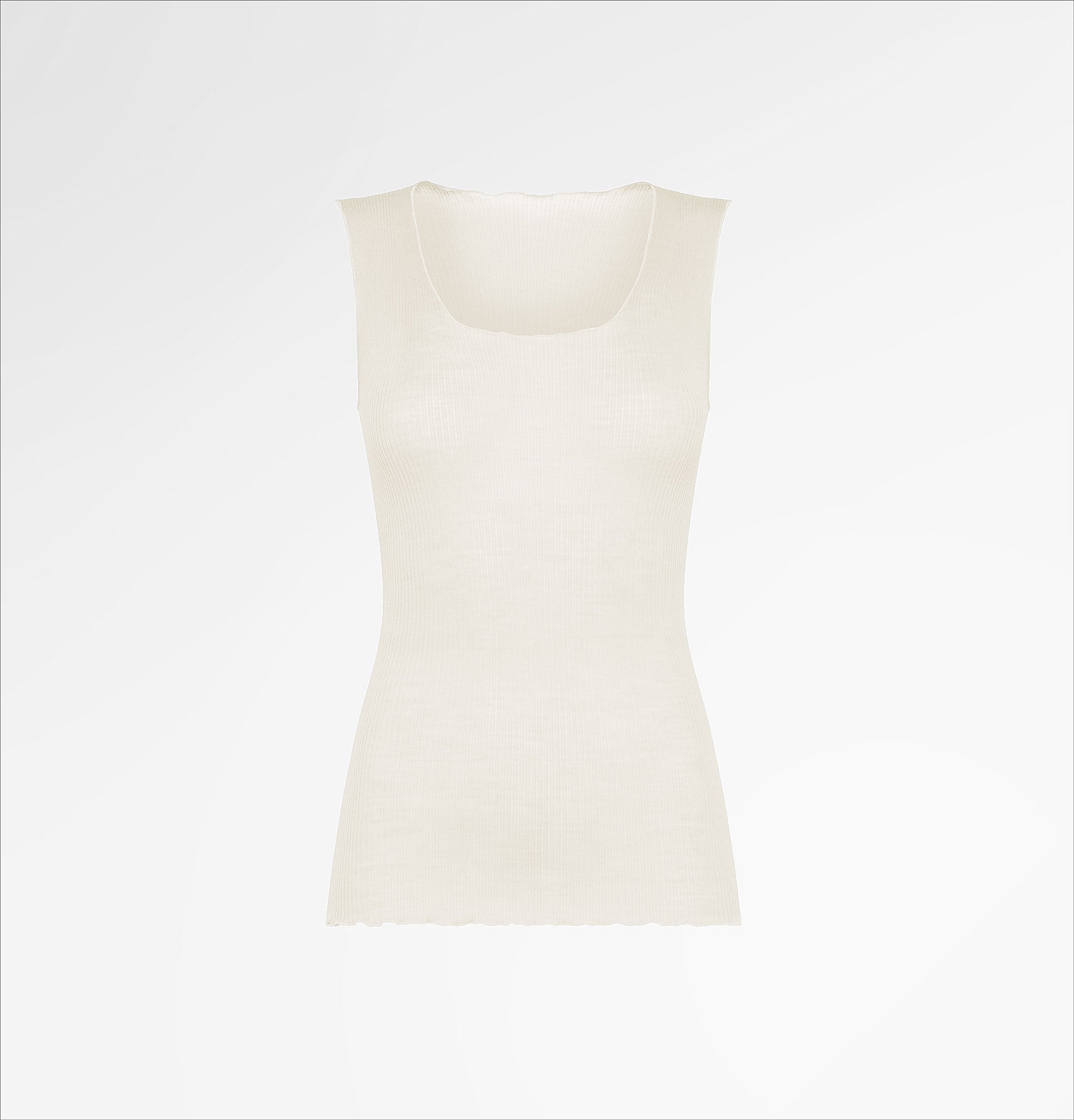 Canotta in lana a spalla larga - CASAGIN