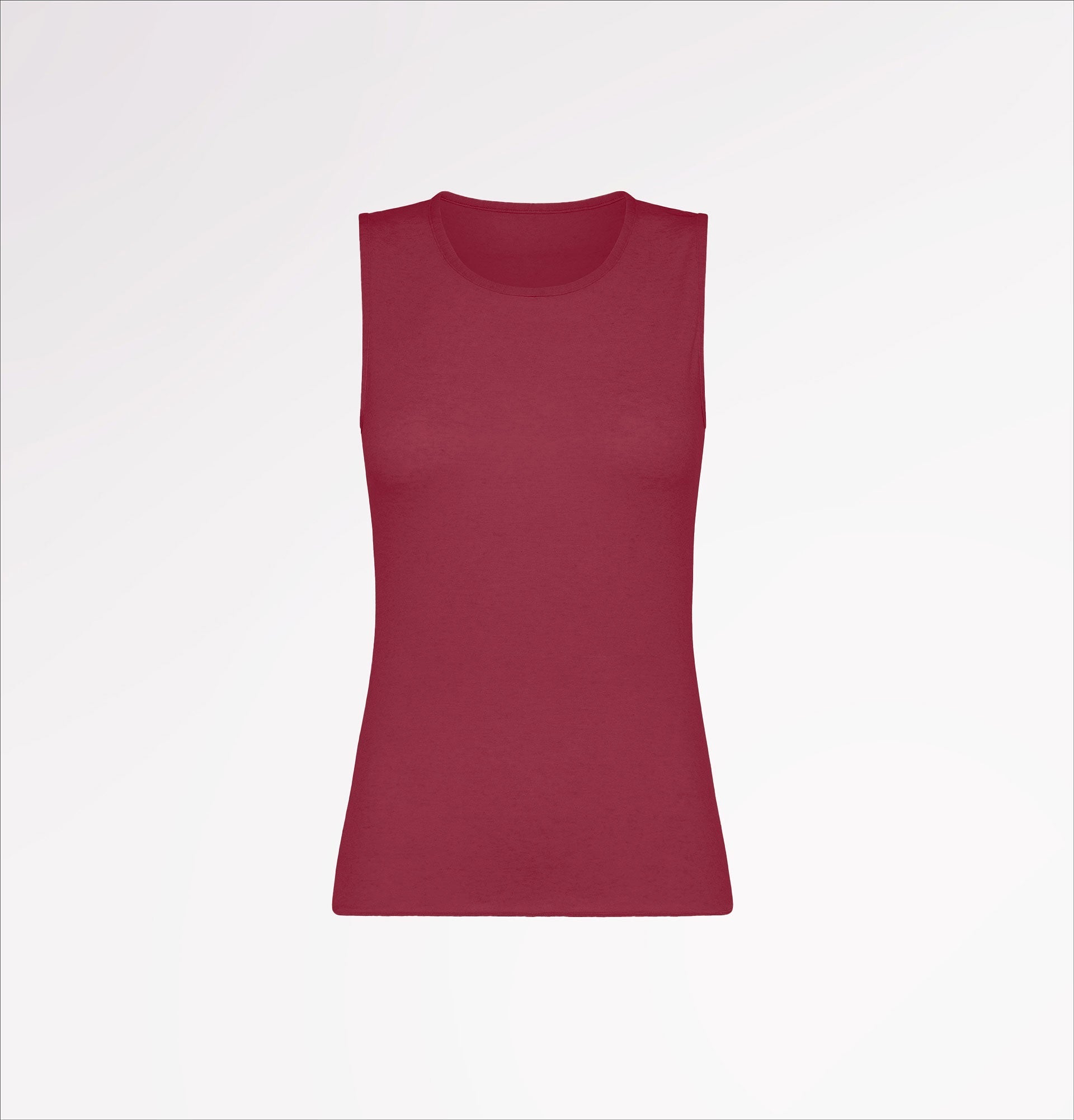 Canotta girocollo in TENCEL™ cashmere a spalla larga - CASAGIN