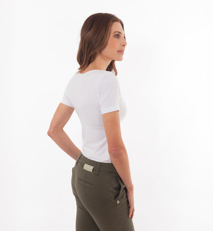 T-shirt in TENCEL™ a maniche corte - CASAGIN