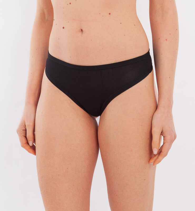 Laser cut Brazilian briefs in TENCEL™