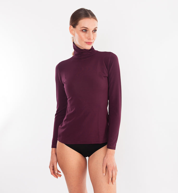 Dolcevita in TENCEL™ a maniche lunghe