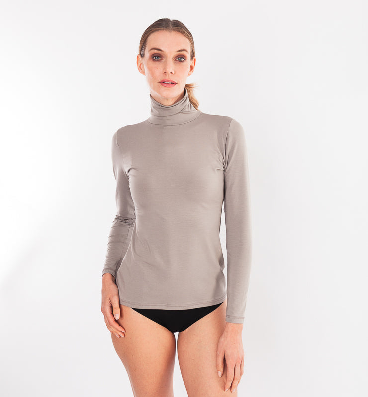 Dolcevita in TENCEL™ a maniche lunghe