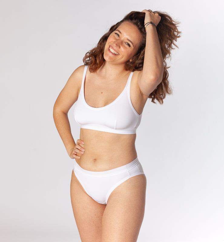 Slip classico donna in tessuto naturale