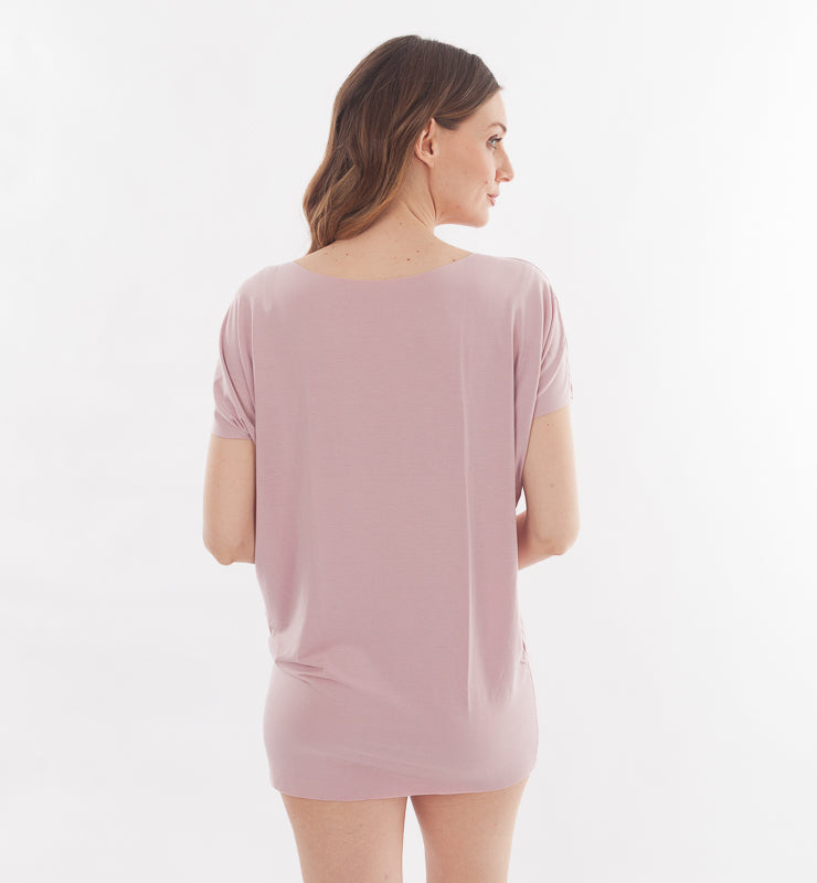 Maximaglia in tencel™ a maniche corte