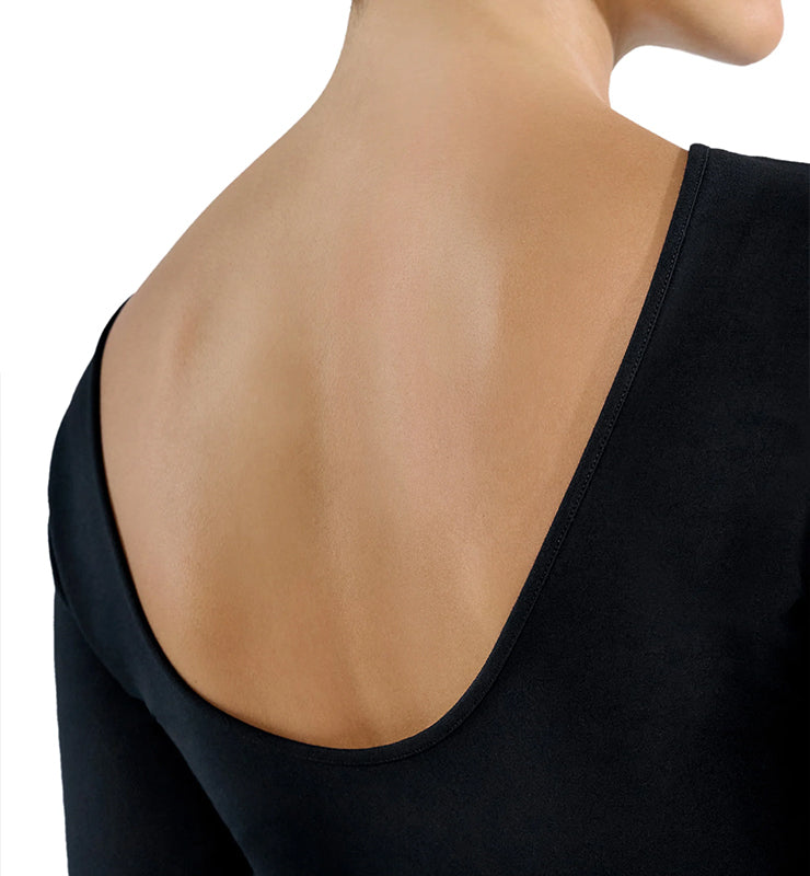 Maglia con Scollatura Profonda sulla Schiena in Viscosa ECOVERO™ - CASAGIN