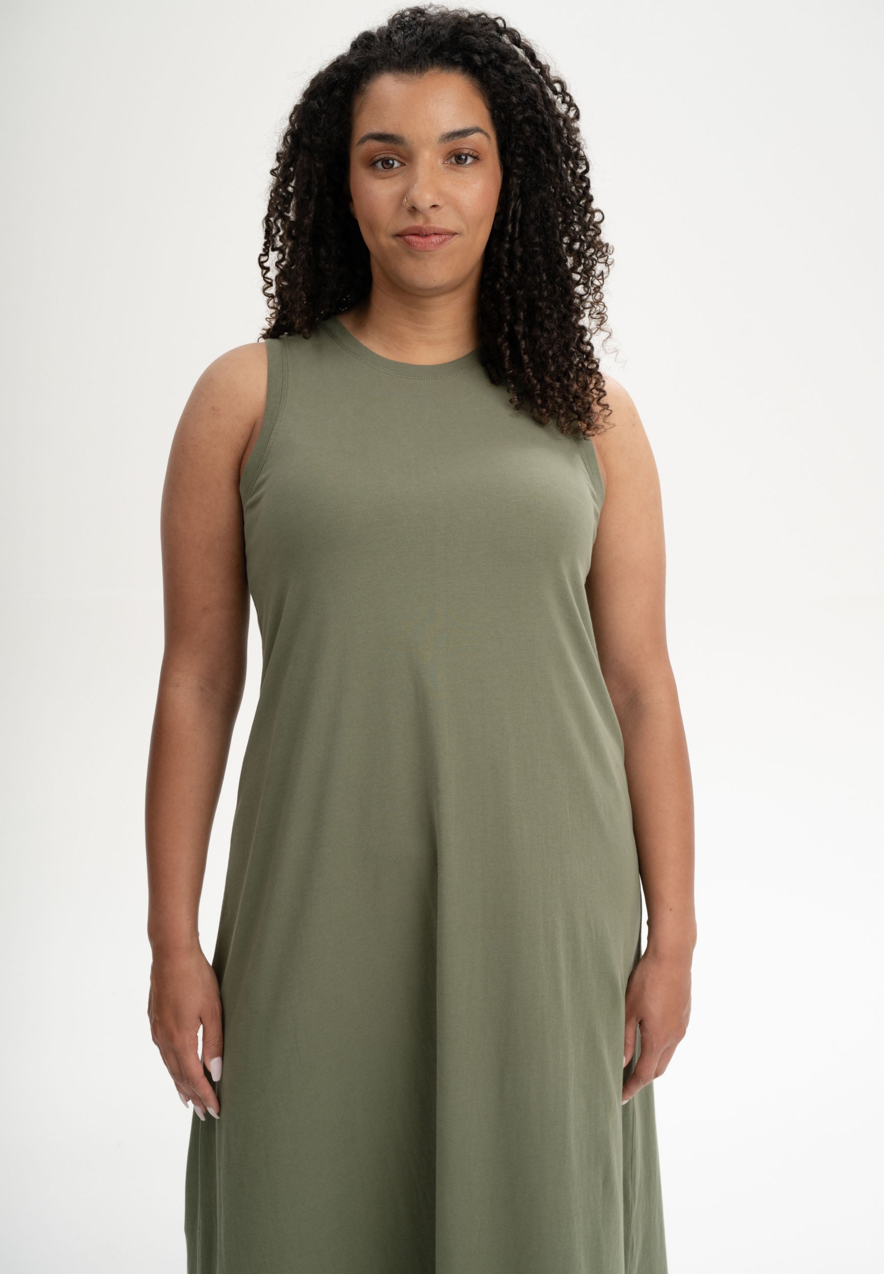 Maxi Abito lungo in Cotone Biologico