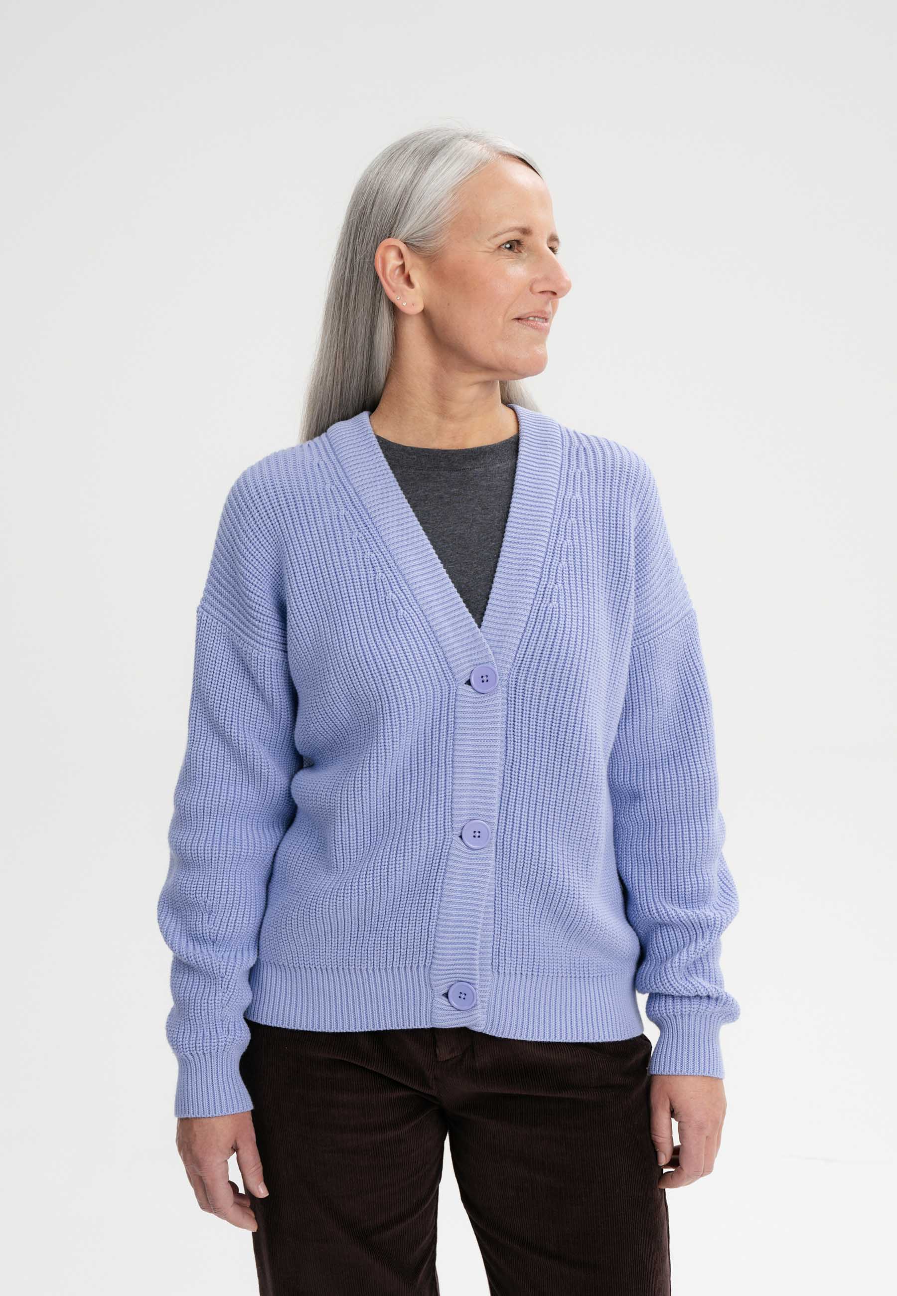Kate - Cardigan di maglia in cotone