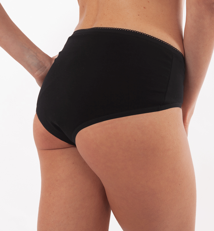 Slip Hipster Mestruale in Cotone Biologico - CASAGIN