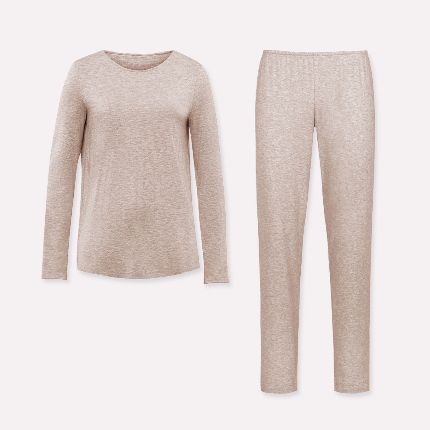 Pigiama in TENCEL™ cashmere a manica lunga - CASAGIN