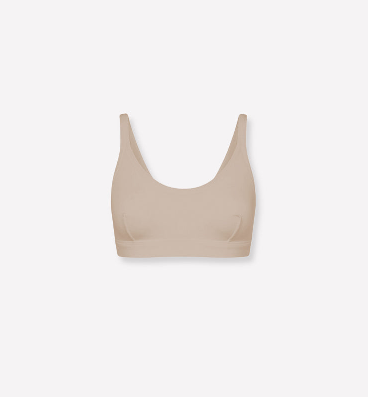 Reggiseno bralette in tessuto naturale - CASAGIN