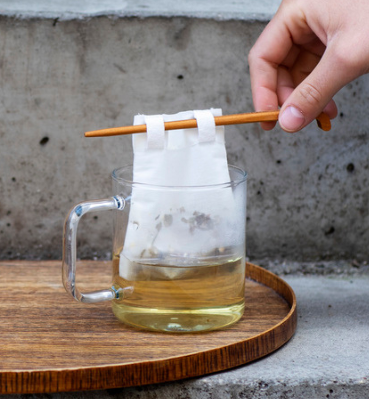 Set Filtri da Tè Riutilizzabili in Cotone Biologico - CASAGIN