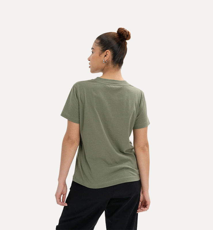 T-shirt basic in 100% Cotone Biologico - CASAGIN