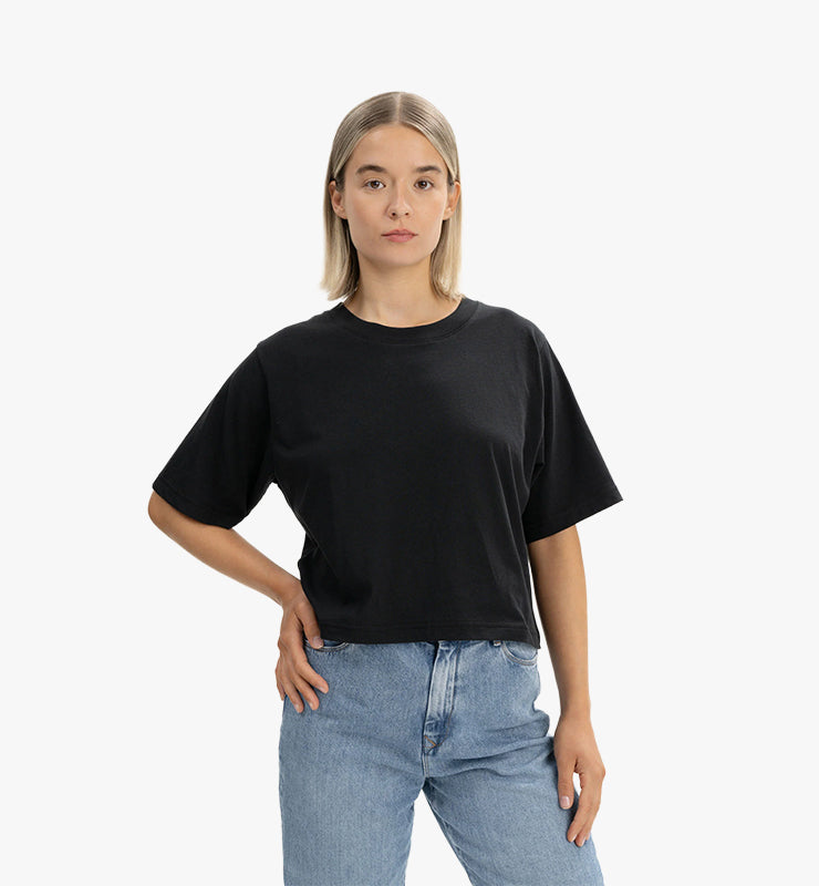 T-shirt crop in 100% Cotone Biologico - CASAGIN